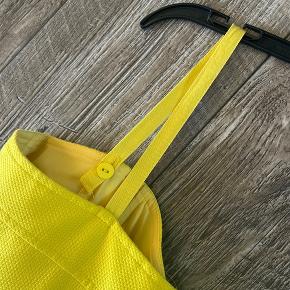 🌟Nanette Lepore 🌟Sweetheart Neckline 🌟Joyce Canary Yellow Dress, Sz 6 - Picture 5 of 15